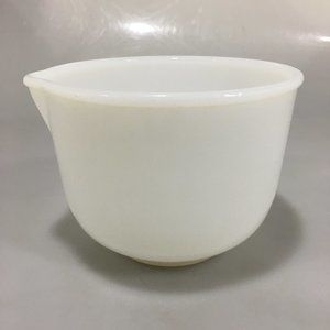 Sunbeam Milk Glass Glasbake Bowl CJ20